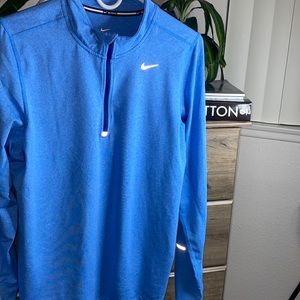 NIKE DRI-FIT ELEMENT HALF ZIP LONG SLEEVE TOP